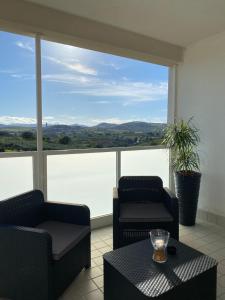 Nespecifikovaný výhled na hory nebo výhled na hory při pohledu z bed and breakfast