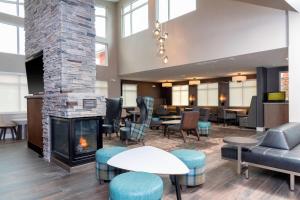 Χώρος καθιστικού στο Residence Inn by Marriott Lafayette