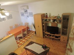 Η κουζίνα ή μικρή κουζίνα στο Apartment Silva free wifi free parking