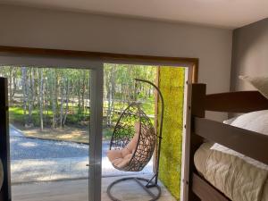 Giường trong phòng chung tại Boker Tov Pucon +74 ảnh