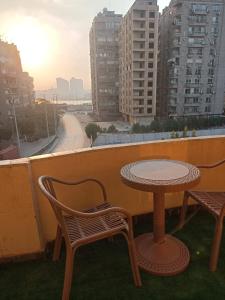 Balcone o terrazza di كورنيش المعادى بالقرب من مستشفى السلام الدولى
