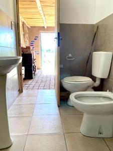Ένα μπάνιο στο Finca Macalicia
