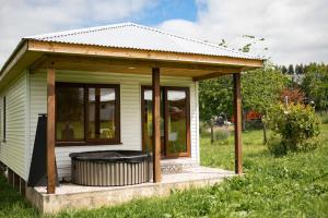 Zahrada ubytování Casa Rayen