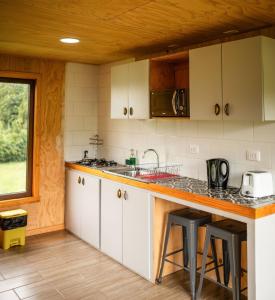 Kuchyň nebo kuchyňský kout v ubytování Casa Rayen