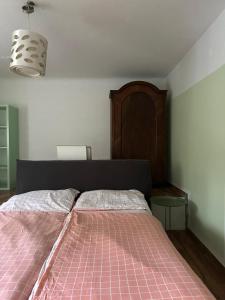Katil atau katil-katil dalam bilik di Lillys Appartement 3 in 3430 Tulln