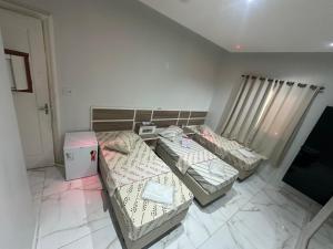 Postel nebo postele na pokoji v ubytování Hotel Maraja 9 de julho
