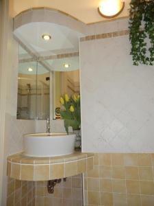 Koupelna v ubytování B&B Isonzo
