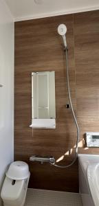 Koupelna v ubytování Kei Chia Private Lodging