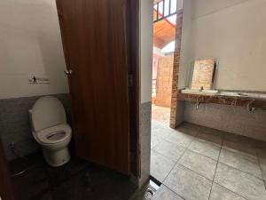 Koupelna v ubytování Honeymoon hosl