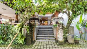 Un jardín fuera de Gita Maha Ubud Hotel by Mahaputra-CHSE Certified