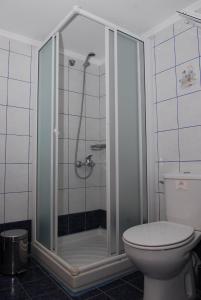 Ванная комната в Elia Apartments Sithonia