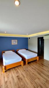 Postel nebo postele na pokoji v ubytování Krin Resort
