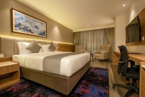 Postel nebo postele na pokoji v ubytování Best Western Plus Kathmandu