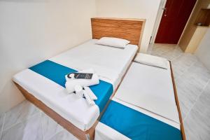 Voodi või voodid majutusasutuse Circuit Hostel toas