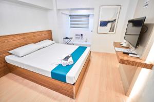 Voodi või voodid majutusasutuse Circuit Hostel toas