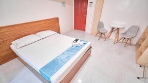 Voodi või voodid majutusasutuse Circuit Hostel toas