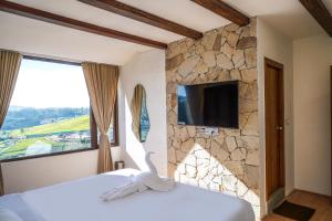 TV a/nebo společenská místnost v ubytování Virgin Valley Leisure Resort