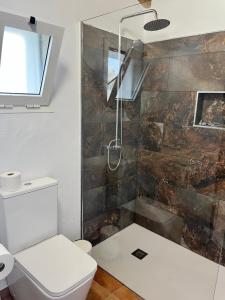 Koupelna v ubytování VISTAMALPEI