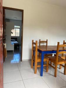 Кровать или кровати в номере Recanto do Leco - Praia da Armação