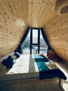 Postel nebo postele na pokoji v ubytování Cabana Lara + 37 fotografií