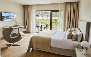 Кровать или кровати в номере Villa Cosy, hotel & spa