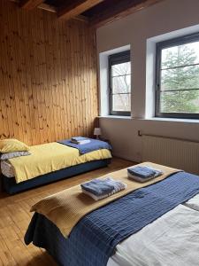 Ένα ή περισσότερα κρεβάτια σε δωμάτιο στο Prime Home SOPOT HILL