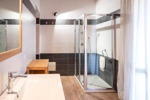 Koupelna v ubytování Acquarello Rooms + 41 fotografií