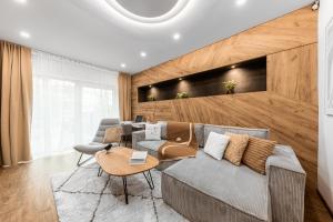 Posezení v ubytování Residence Mrázova