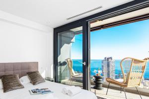 Nespecifikovaný výhled na moře nebo výhled na moře při pohledu z apartmánu