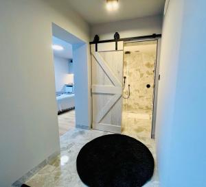 Surčin Grape Vine Apartments的一间浴室