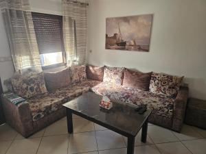 Istumisnurk majutusasutuses Appartement Al Amal