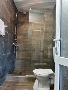 Et badeværelse på Vila Iris