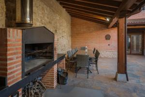 A seating area at La Olma