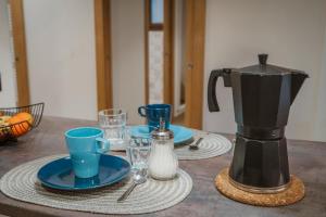 Coffee and tea making facilities at La Olma