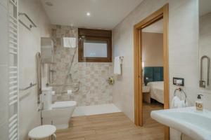 A bathroom at La Olma