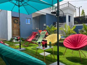 Zahrada ubytování RESIDENCE HMR Douala - Lendi