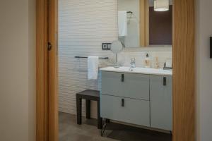 A bathroom at La Olma