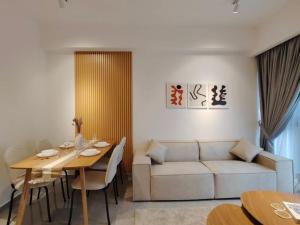 O zonă de relaxare la Agile SkyView Suites KL