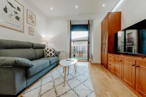 TV/trung tâm giải trí tại Apartamento Esencia San Vicente de la Sonsierra