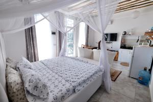 Ένα ή περισσότερα κρεβάτια σε δωμάτιο στο Apartment Kiwengwa