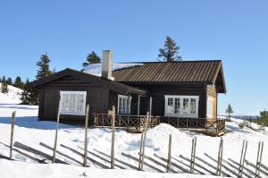 Løstegård Cabins v zimě
