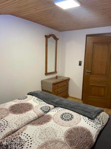 Postel nebo postele na pokoji v ubytování Haus Pfister