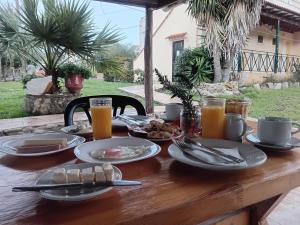 Jídlo v bed and breakfast nebo okolí