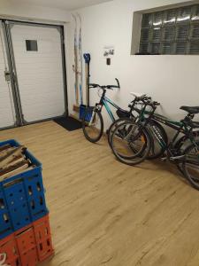 Jazda na bicykli v okolí ubytovania U Pepana
