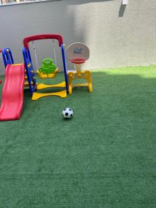 Herní místnost nebo prostor pro děti v ubytování Praia dos Milionários - Ilhéus - Apartamento Duna 403 com 2 quartos - Completo - Vista mar - Conforto + 7 fotografií