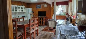 Kuchyň nebo kuchyňský kout v ubytování Casa Archipiélago