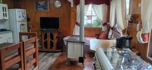 Kuchyň nebo kuchyňský kout v ubytování Casa Archipiélago + 63 fotografií