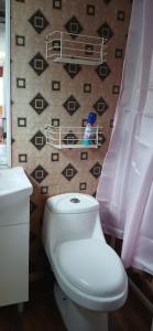 Koupelna v ubytování Casa Archipiélago