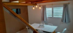 Ένα ή περισσότερα κρεβάτια σε δωμάτιο στο Casa Juani
