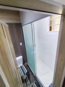 Ένα μπάνιο στο Ecológic house Dunas da Imara , Casa 2 dormitórios próximo ao mar